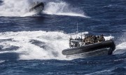 Royal Navy speed boat